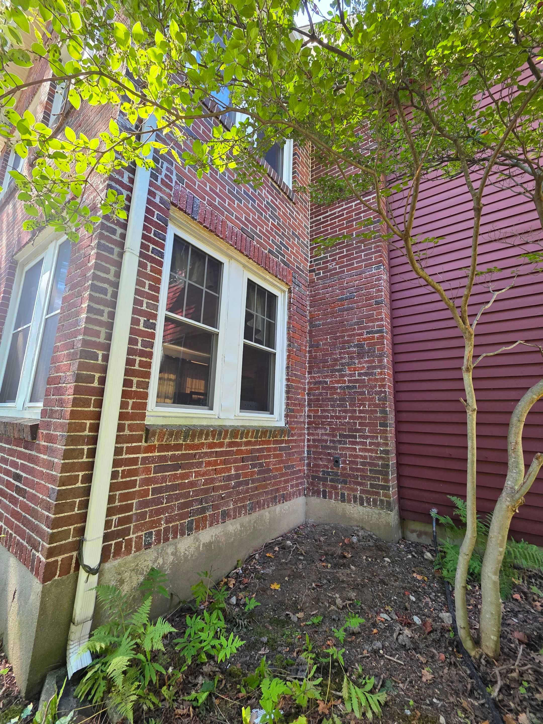 Before Brick Repoint in Framingham, MA - Brick Repointing